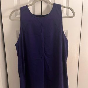 [DISCONTINUED STYLE] Athleta Foothill Seamless Tank, indigo, size M